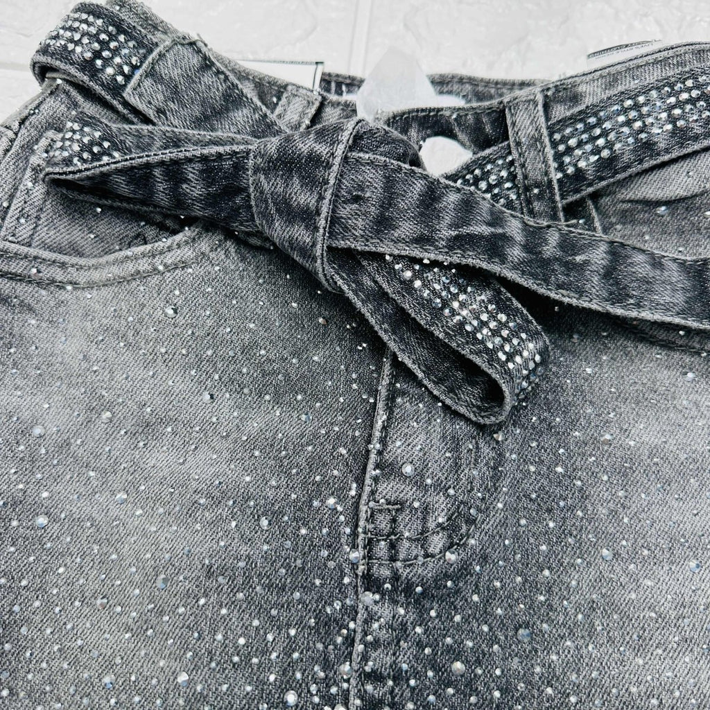 Gonna jeans Bimba Brillantini z55 - Piccole Canaglie - PC20447