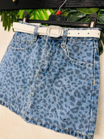 Gonna jeans Style Animalier - Piccole Canaglie - PC24803