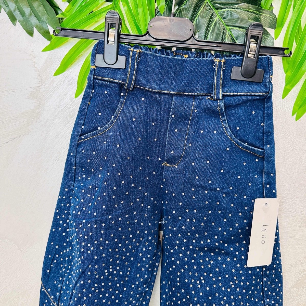 Jeans Ballon Brillantini mesi - Piccole Canaglie - PC21565