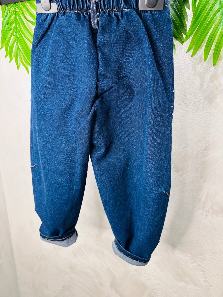 Jeans Ballon Sky Glitter - Piccole Canaglie - PC23464