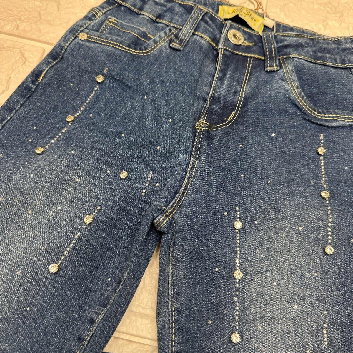 Jeans bimba brillantini PT5003 - Piccole Canaglie - PC20475