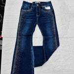 Jeans bimba brillantini Zs267 - Piccole Canaglie - PC20481