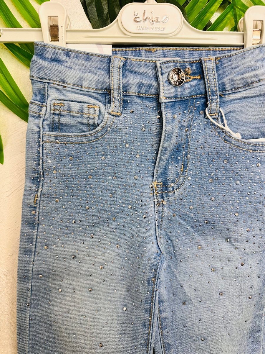 Jeans brillantini Baby 8166 - Piccole Canaglie - PC26469