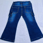 Jeans cargo a zampa - Piccole Canaglie - PC20906
