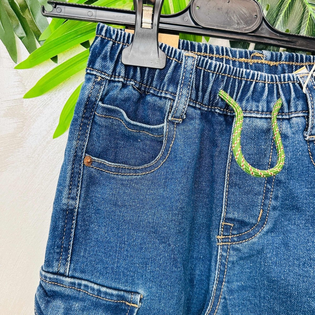 Jeans Cargo Blu - Piccole Canaglie - PC21457