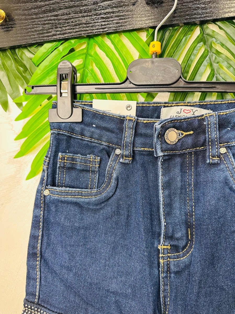 Jeans Cargo Brillantini - Piccole Canaglie - PC23148