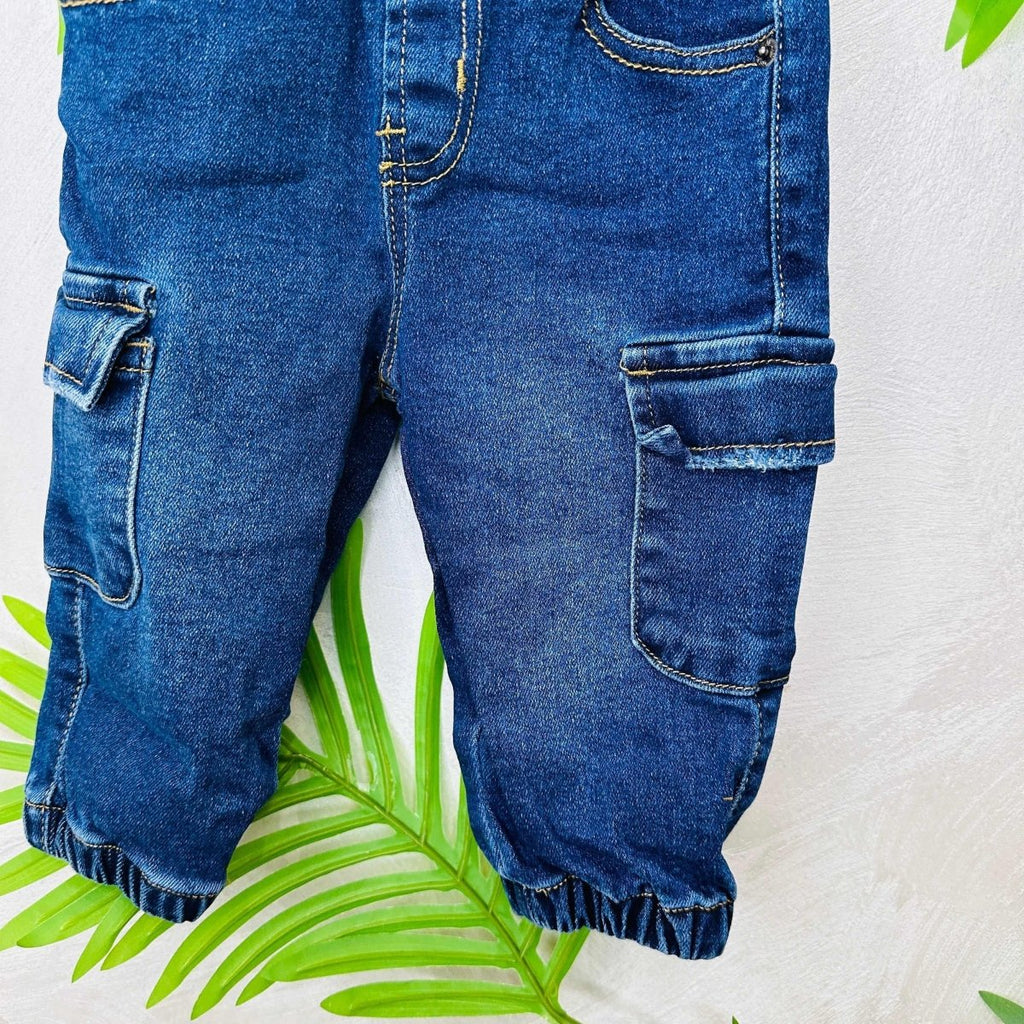 Jeans Cargo mesi - Piccole Canaglie - PC21427