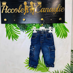 Jeans Cargo mesi - Piccole Canaglie - PC21427