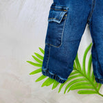 Jeans Cargo mesi - Piccole Canaglie - PC21427