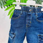 Jeans Cargo mesi - Piccole Canaglie - PC21427