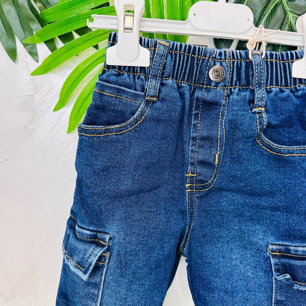 Jeans Cargo mesi - Piccole Canaglie - PC21427