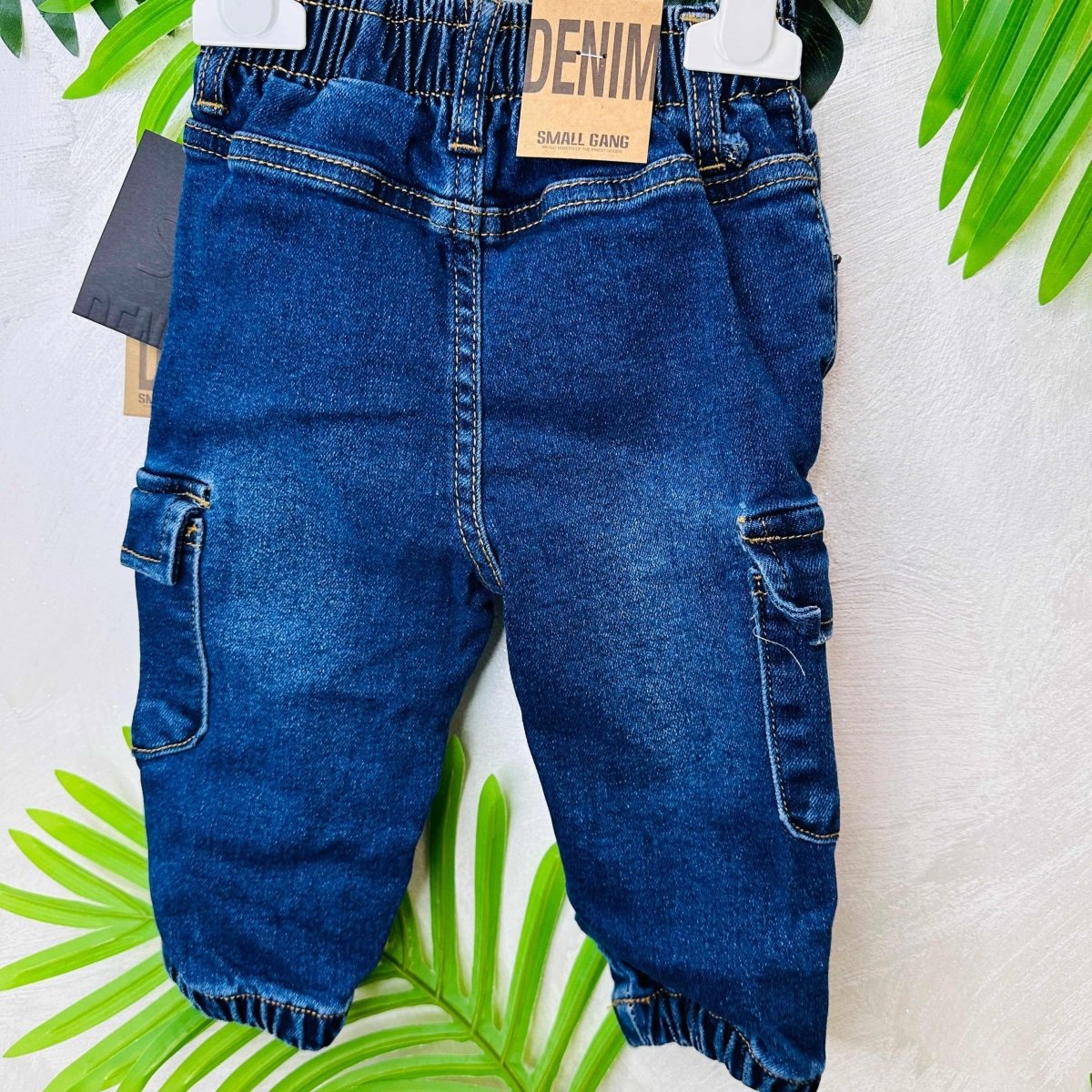Jeans Cargo mesi - Piccole Canaglie - PC21427