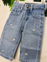 Jeans cuoricini pizzo - Piccole Canaglie - PC24814