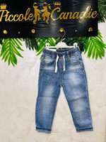 Jeans elasticizzato con elastico 6769 - Piccole Canaglie - PC25798