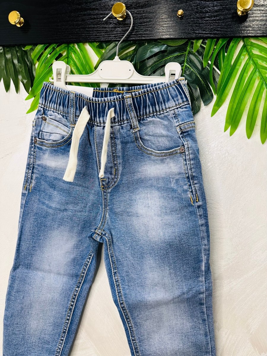 Jeans elasticizzato con elastico 6769 - Piccole Canaglie - PC25798