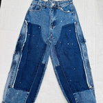 Jeans Modello Ballon blu - Piccole Canaglie - PC21173