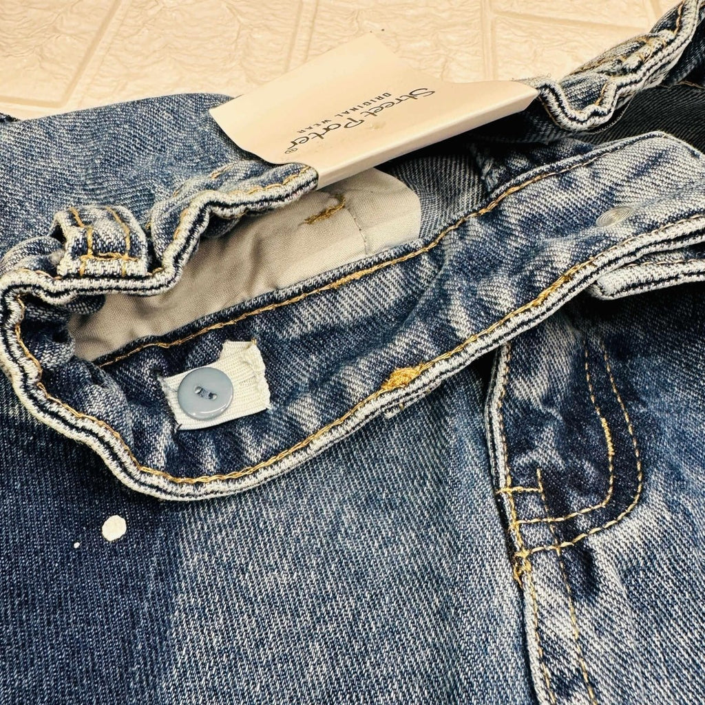 Jeans Modello Ballon blu - Piccole Canaglie - PC21173