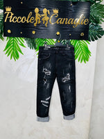 Jeans Nero 1326 elasticizzato - Piccole Canaglie - PC23602