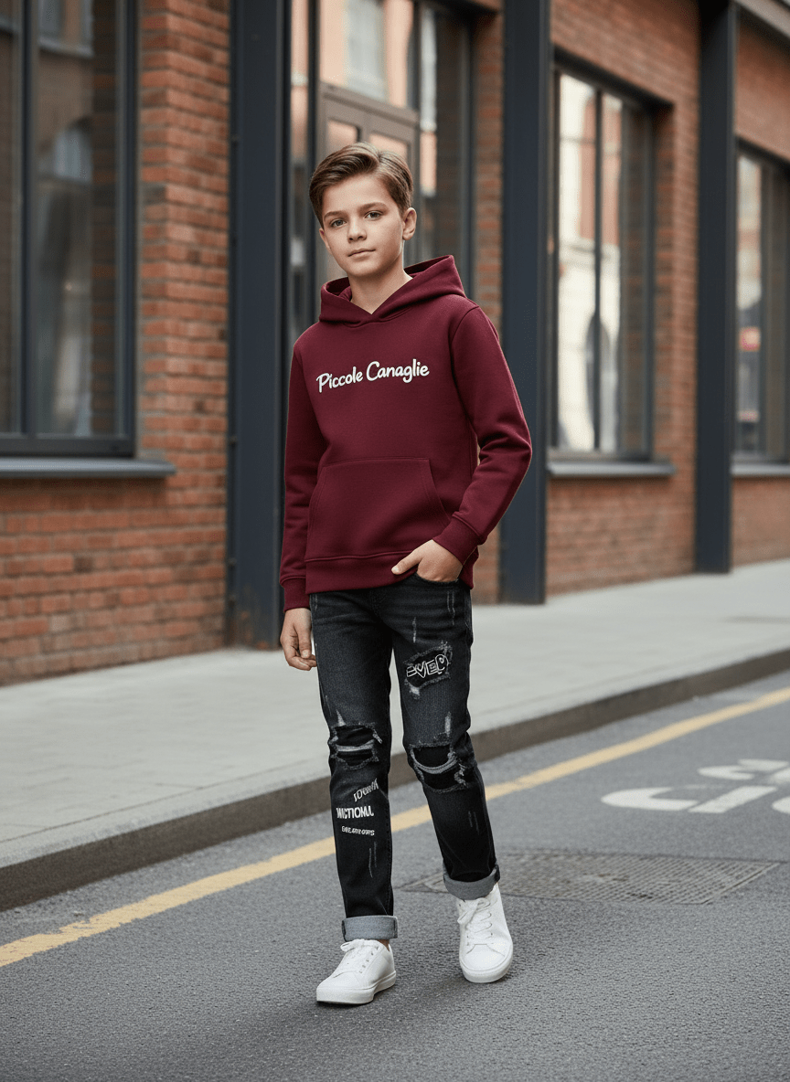 Jeans Nero 1326 elasticizzato - Piccole Canaglie - PC23602