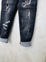 Jeans Nero 1326 elasticizzato - Piccole Canaglie - PC23602