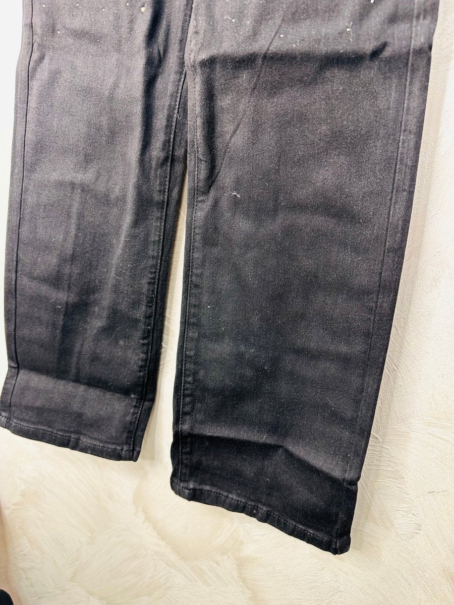 Jeans nero Brillantini elasticizzato - Piccole Canaglie - PC24336