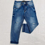 Jeans sfumato gamba stretta - Piccole Canaglie - PC21190