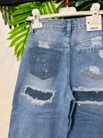 Jeans Taschino Argento 7804 - Piccole Canaglie - PC26624