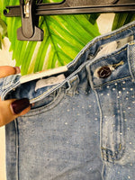 Jeans Venus Brillantini elasticizzato - Piccole Canaglie - PC24341