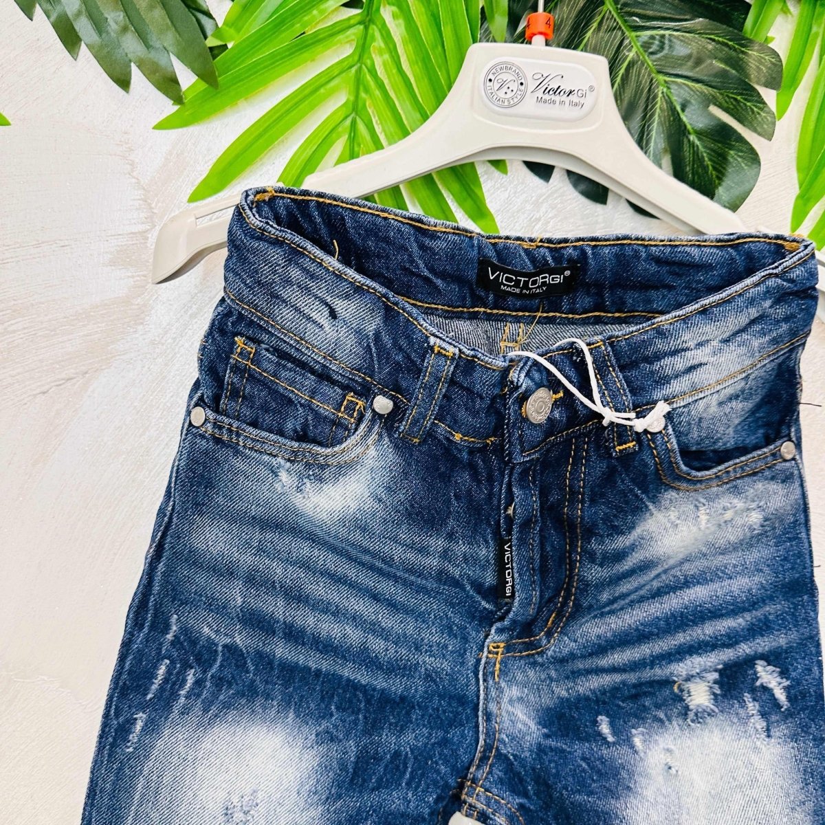 Jeans VictorGi blu anni - Piccole Canaglie - PC21631