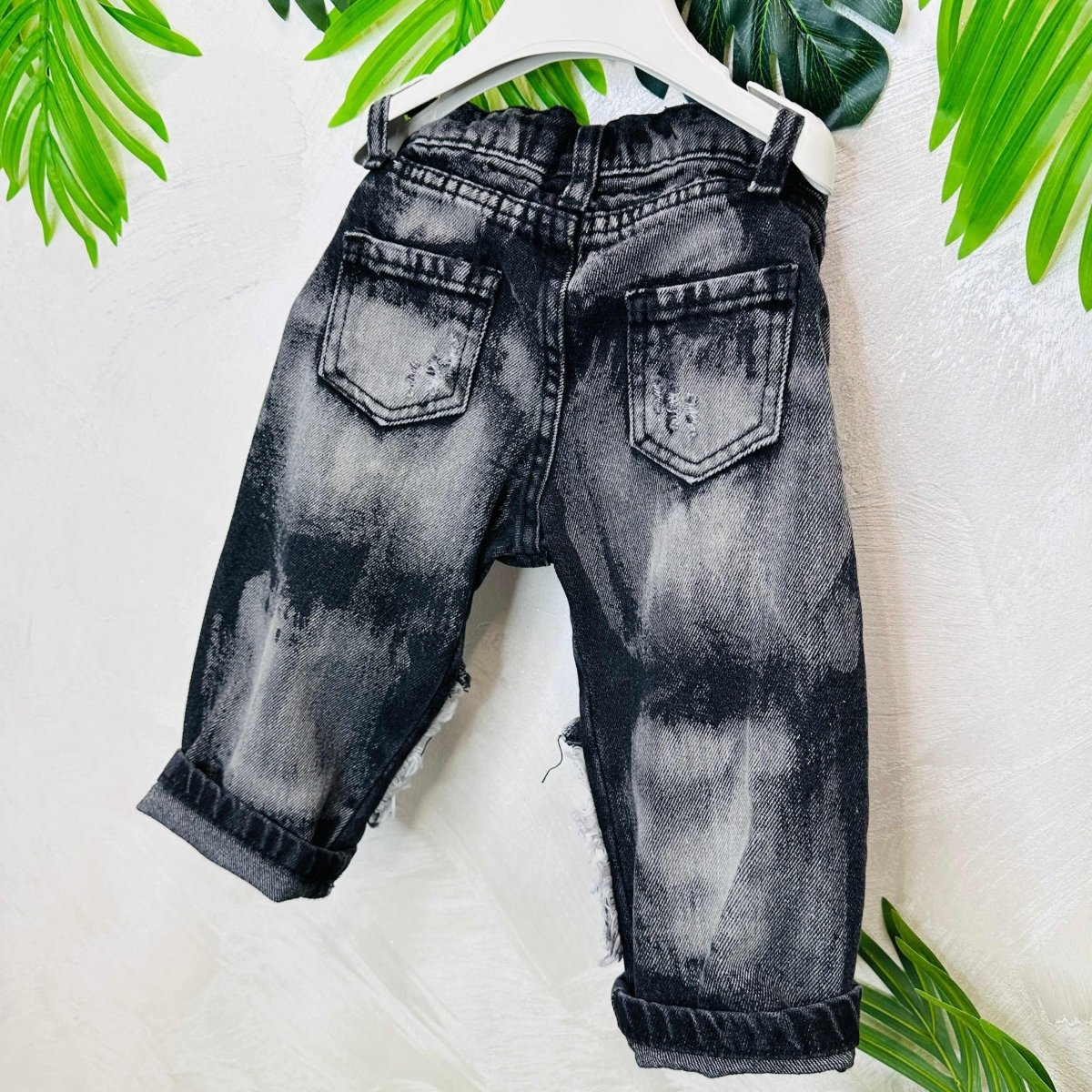Jeans VictorGi nero mesi - Piccole Canaglie - PC21650