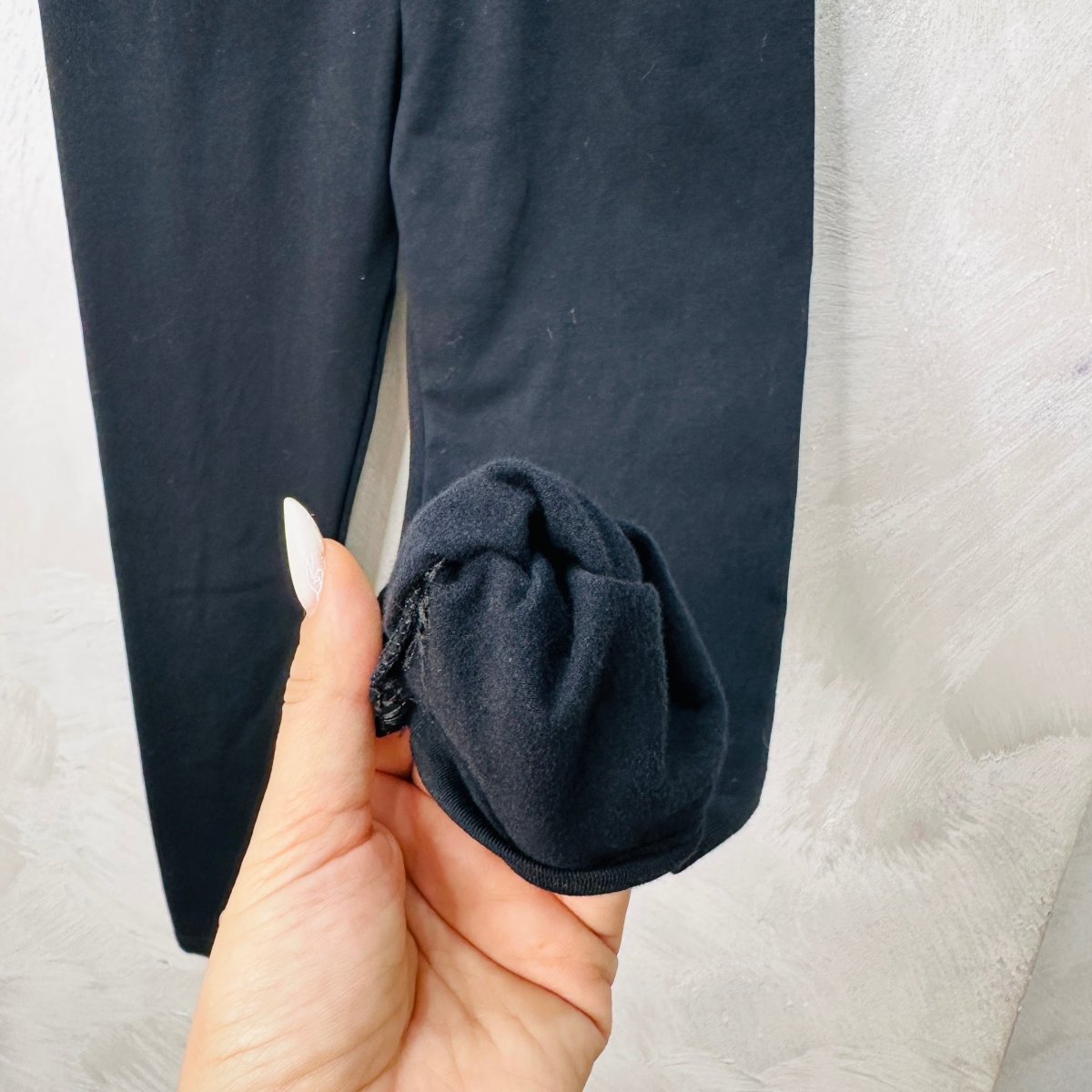 Leggins caldo cotone nero - Piccole Canaglie - PC22897