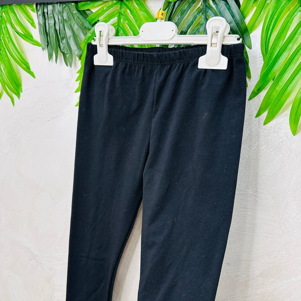 Leggins caldo cotone nero - Piccole Canaglie - PC22897