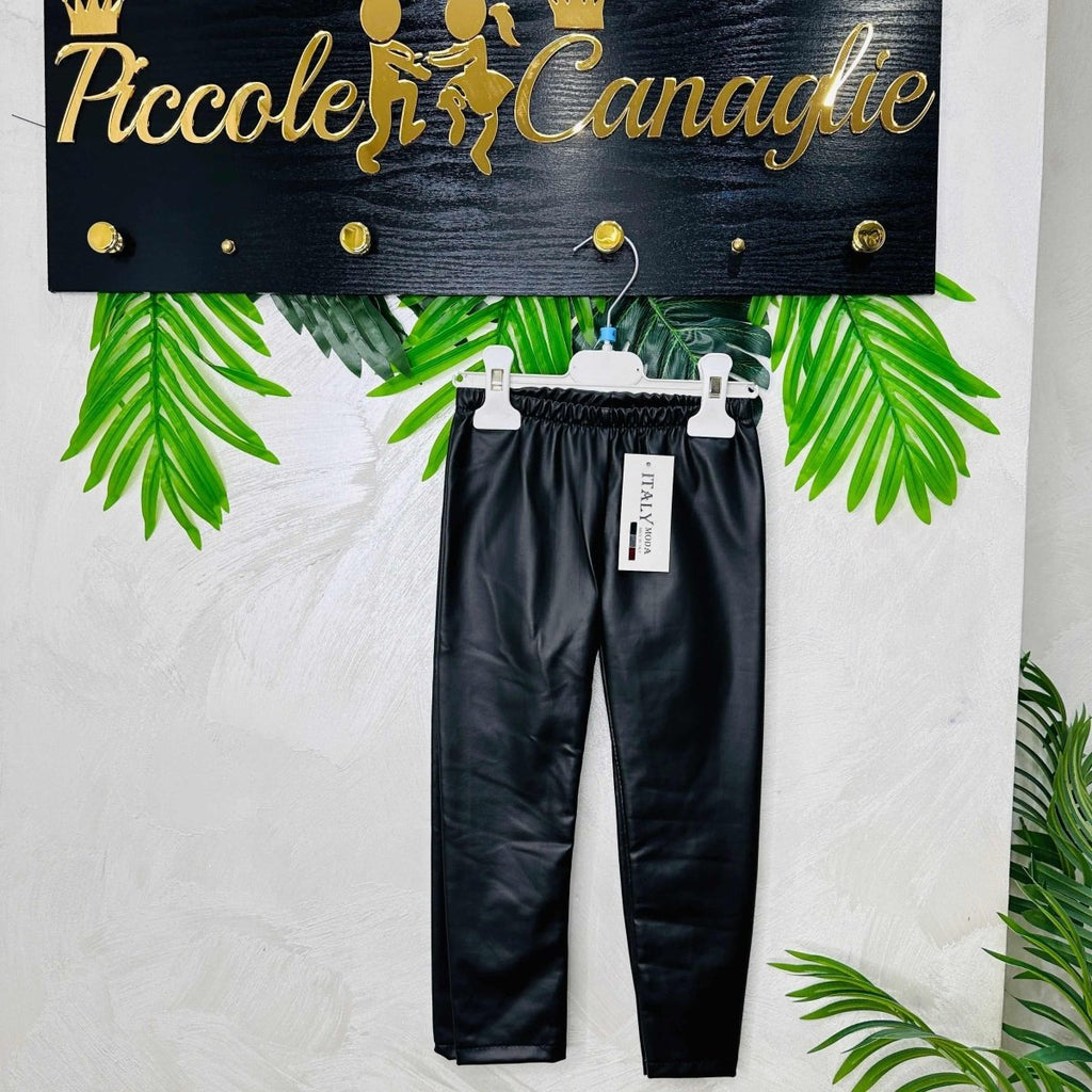Leggins in EcoPelle - Piccole Canaglie - PC21799