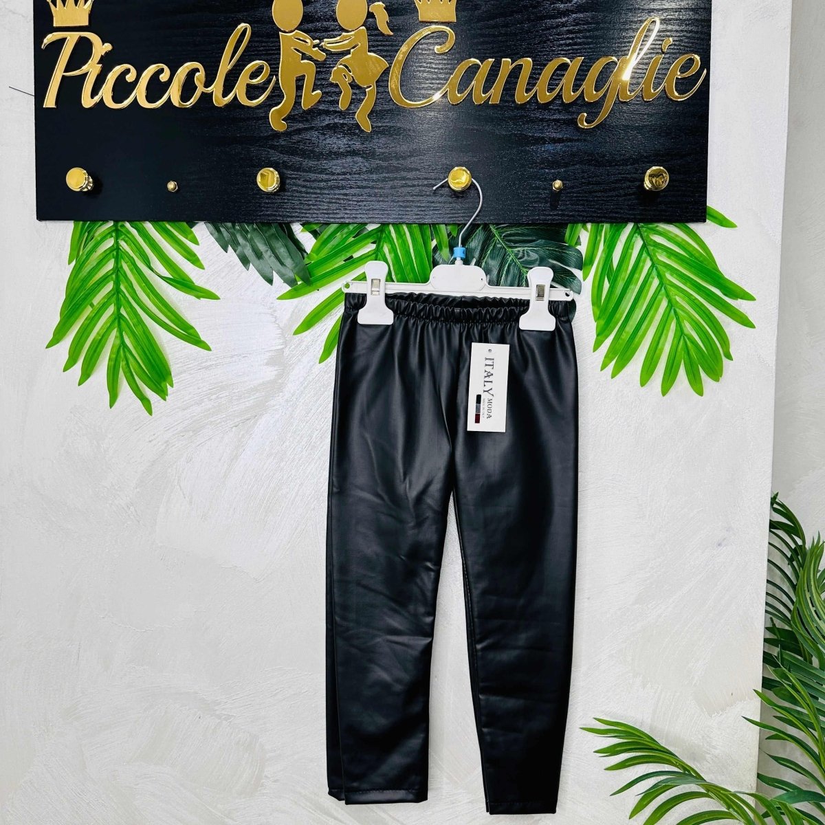 Leggins in EcoPelle - Piccole Canaglie - PC21799