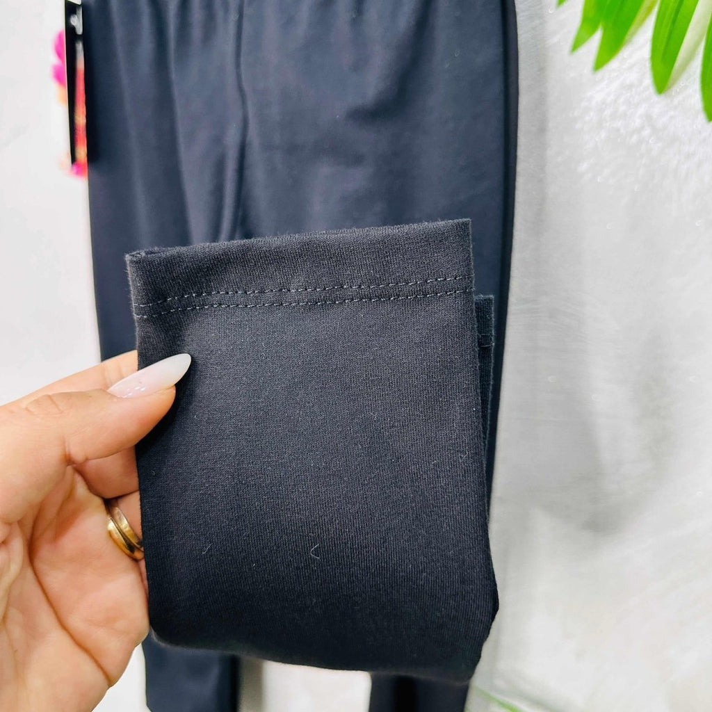 Leggins Nero Cotone - Piccole Canaglie - PC21805