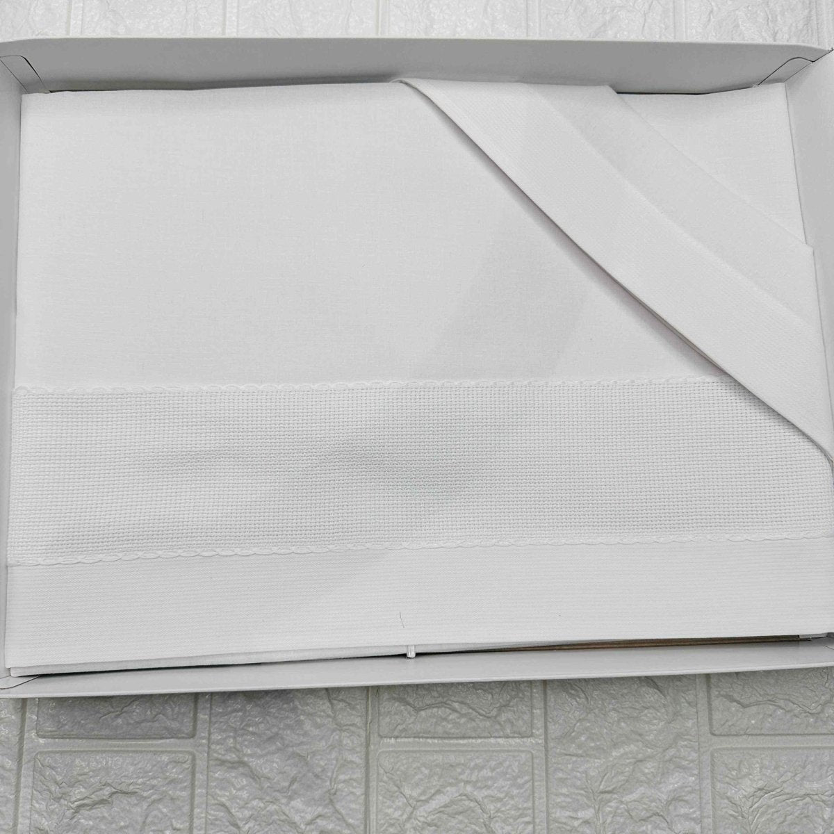 Lenzuola carrozzina Bianche ART LC015001 - Piccole Canaglie - PC20502