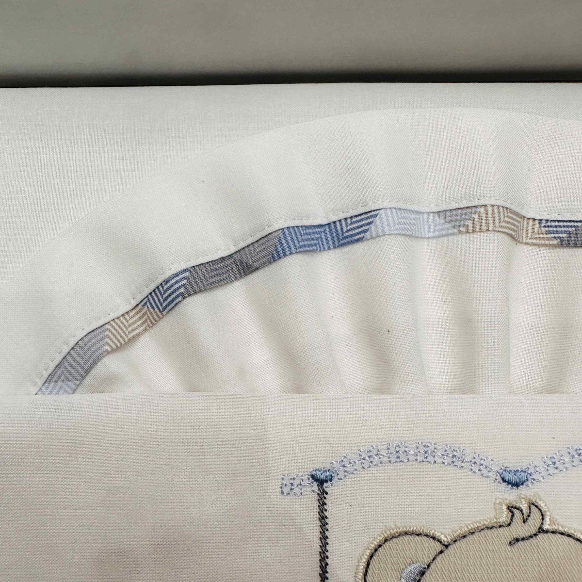 Lenzuola carrozzina celeste ARTLC015160 - Piccole Canaglie - PC20511