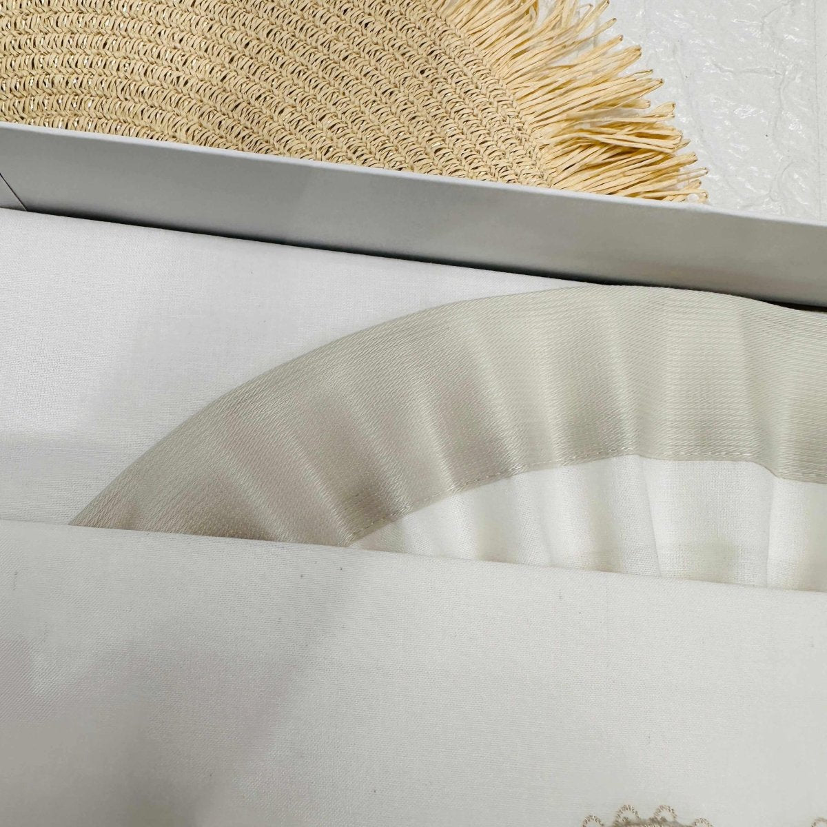 Lenzuola Carrozzina Cuore panna ART LC015105R - Piccole Canaglie - PC21915