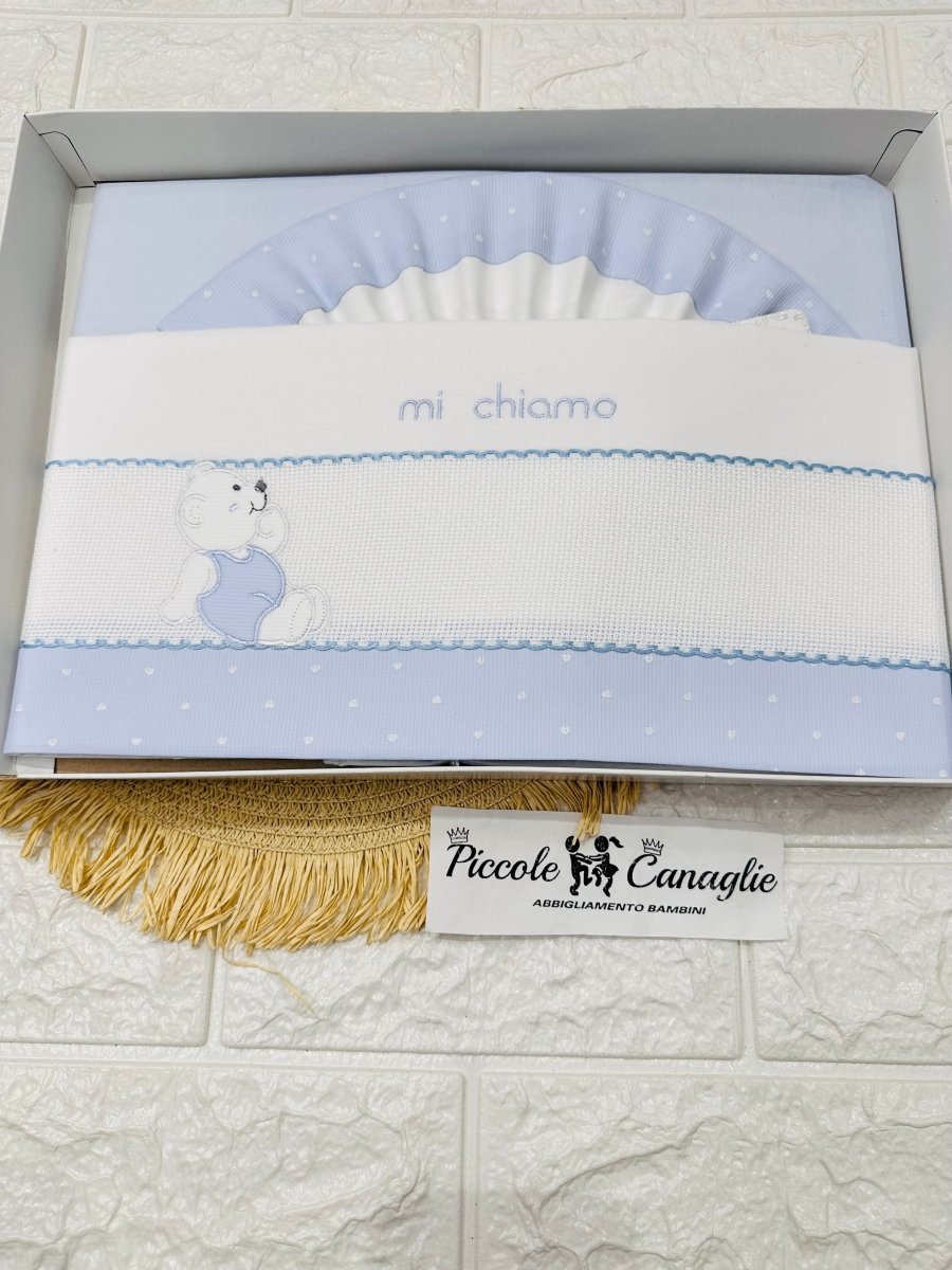 Lenzuola Carrozzina Mi Chiamo Celeste Art Lc003 - Piccole Canaglie - PC28471
