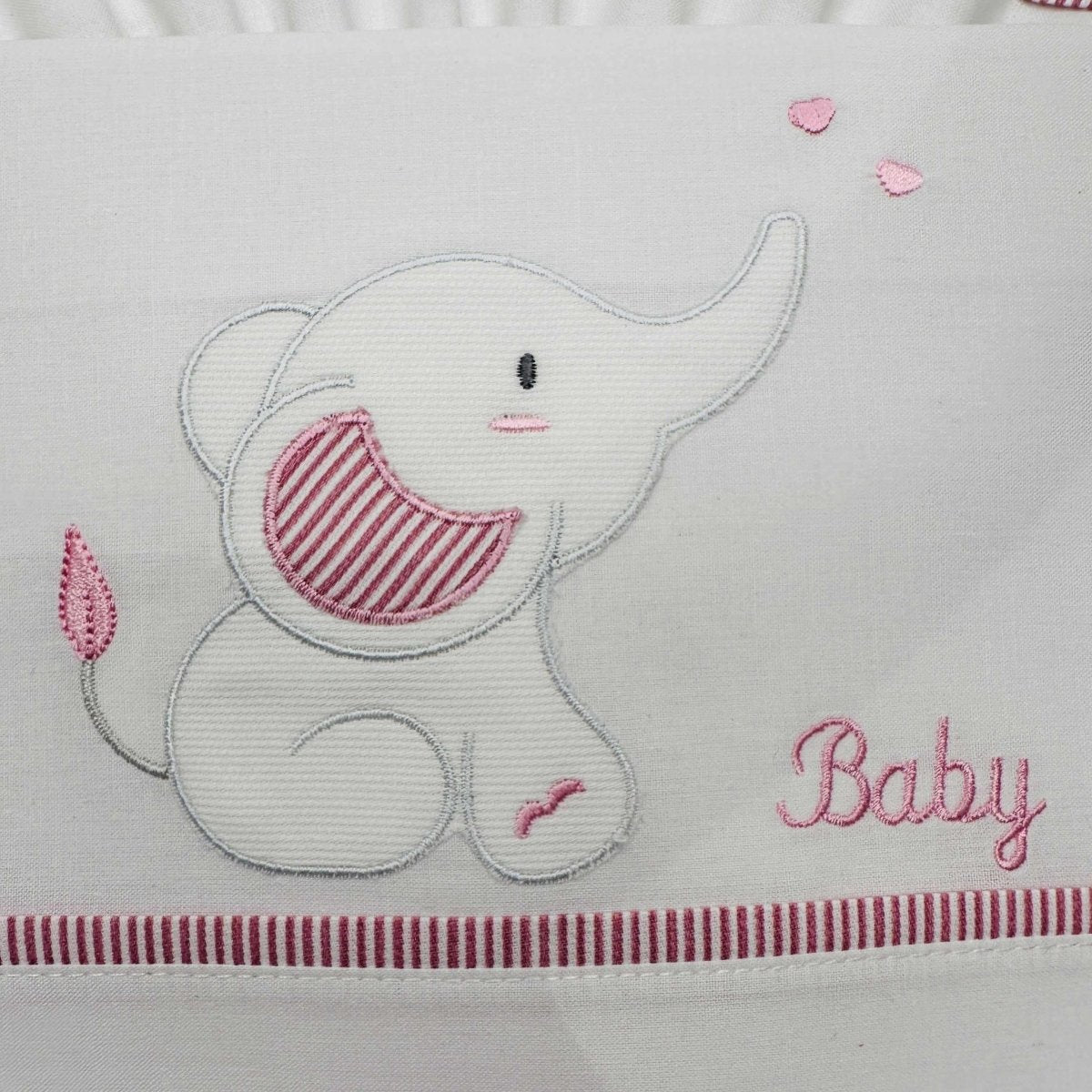 Lenzuola carrozzina rosa ART LC015158 - Piccole Canaglie - PC20518