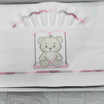 Lenzuola Carrozzina rosa ART LC015160 - Piccole Canaglie - PC20519
