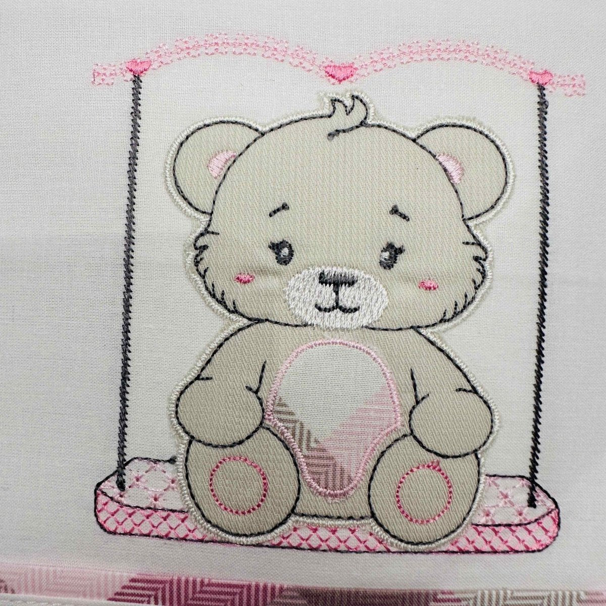 Lenzuola Carrozzina rosa ART LC015160 - Piccole Canaglie - PC20519