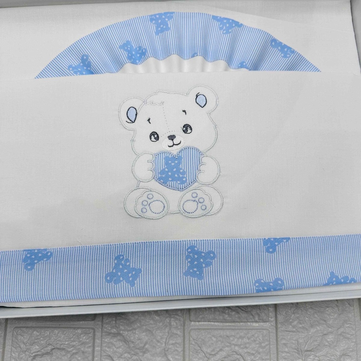 Lenzuola Culla Celeste Art Ll018157 - Piccole Canaglie - PC20522