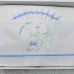 Lenzuola culla celeste ART LL018162 - Piccole Canaglie - PC20524