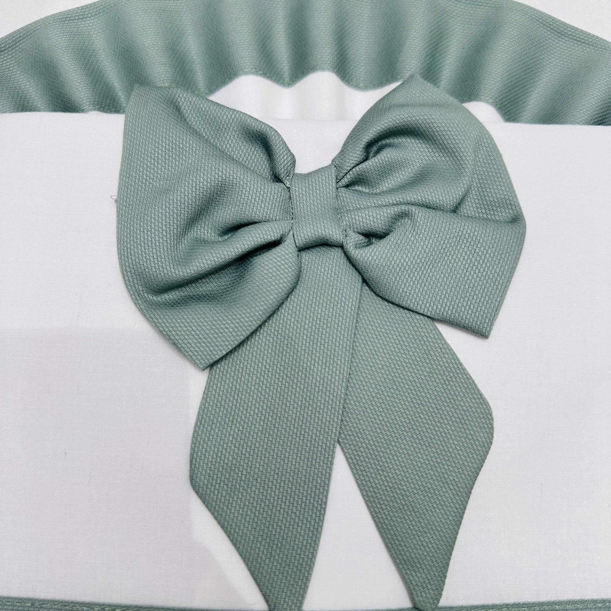 Lenzuola culla fiocco verde ART LL018104 - Piccole Canaglie - PC21965