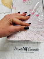 Lenzuola Culla Flanella Rosa - Piccole Canaglie - PC23751