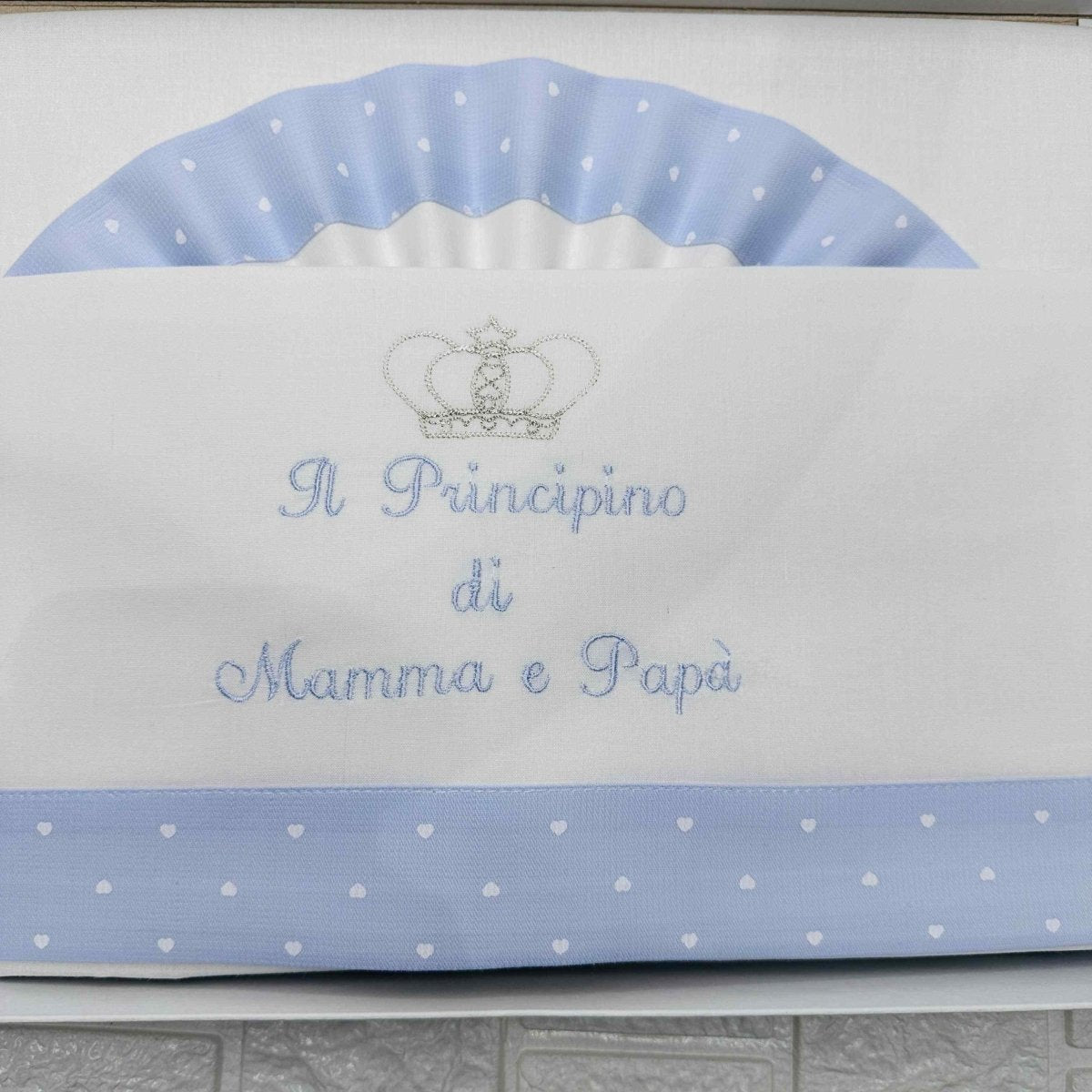 Lenzuola culla Principino ART LL018020 - Piccole Canaglie - PC20526