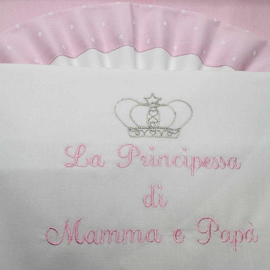 Lenzuola culla Rosa ART LL018020 - Piccole Canaglie - PC20528