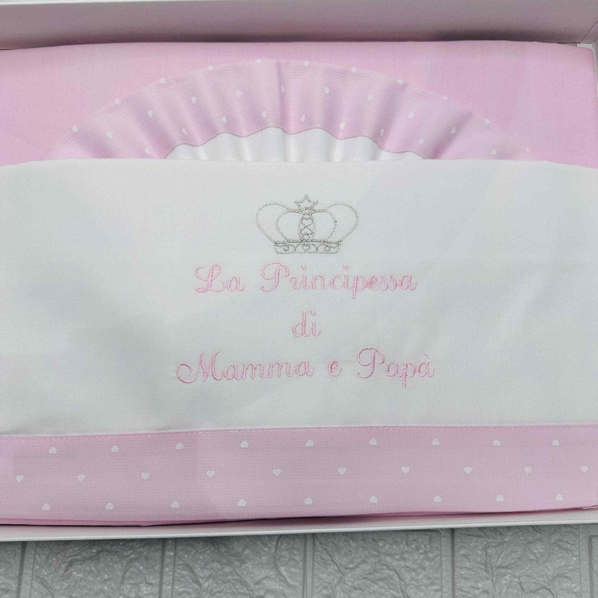 Lenzuola culla Rosa ART LL018020 - Piccole Canaglie - PC20528