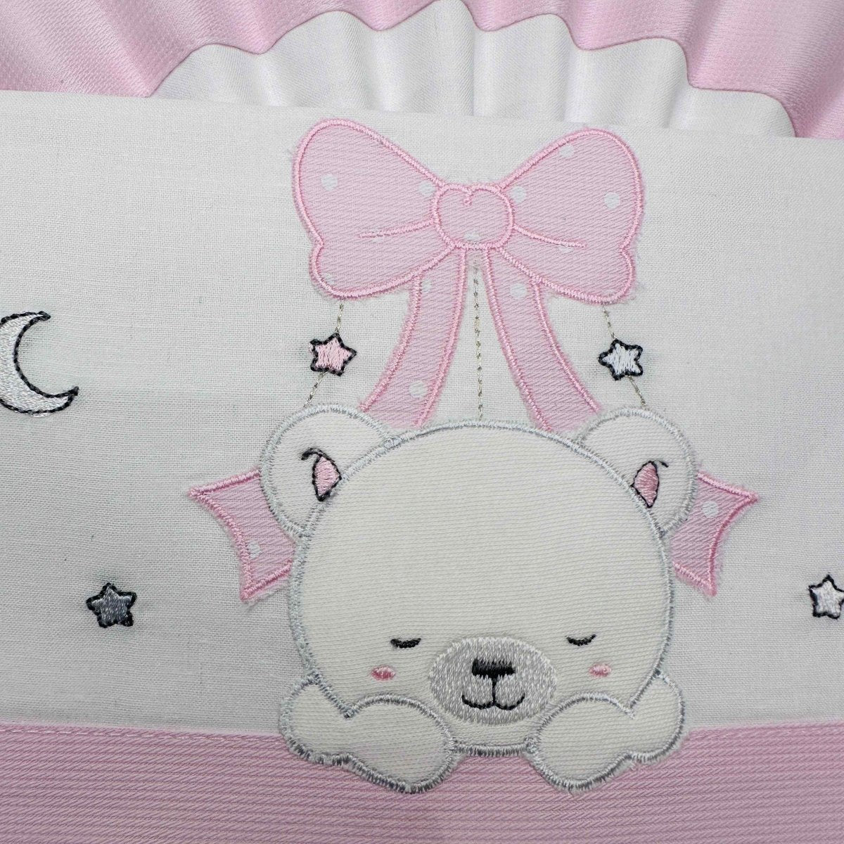 Lenzuola culla rosa ART LL018163 - Piccole Canaglie - PC20530